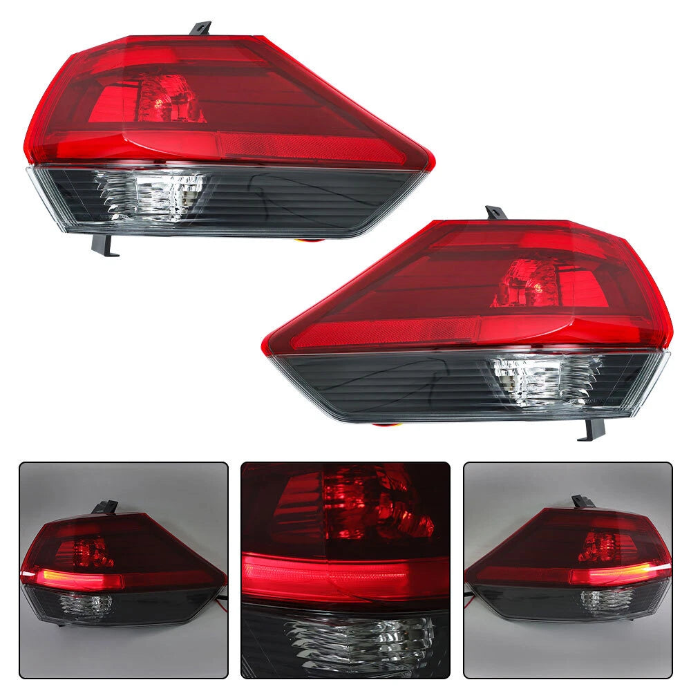 Tail Light Assembly for Nissan Rogue (2017-2019) Red Rear Brake