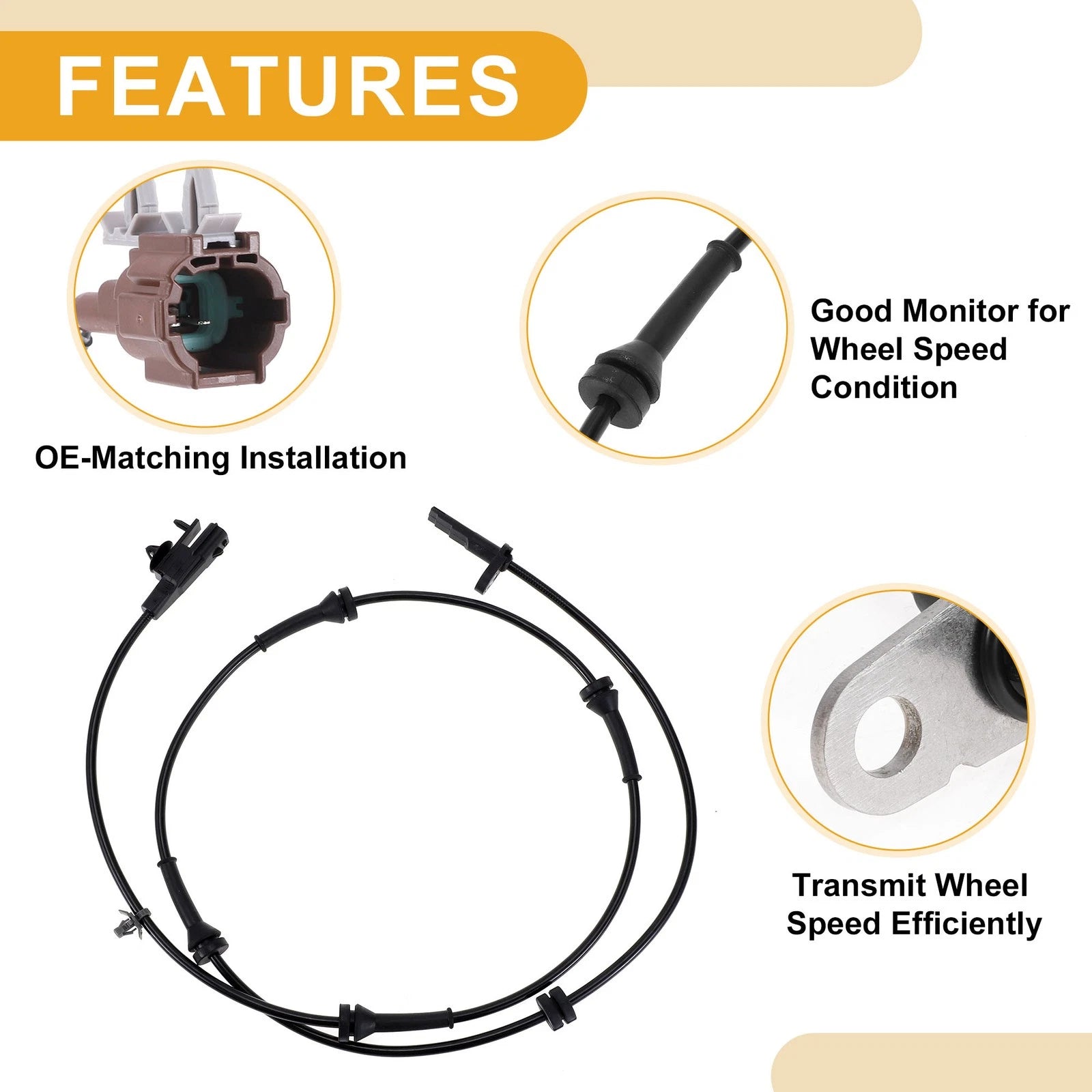 ABS Wheel Speed Sensor No. 47901EA002 for Nissan Xterra (2000–2004)