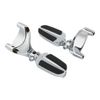 Chrome Rear Passenger Foot Peg Mount for Harley Sportster 1200 883 (2004-2013)