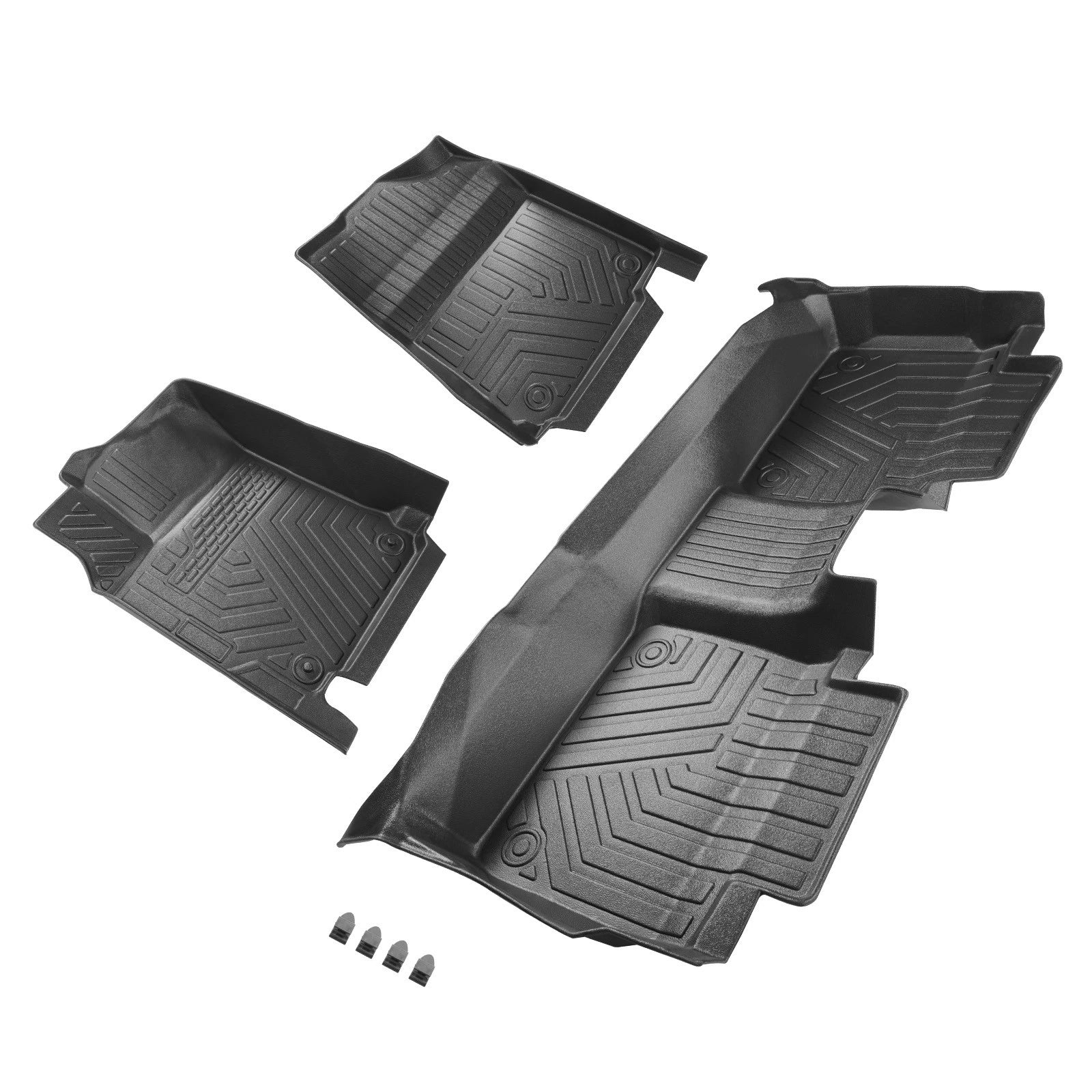 Set of 4 TPE Waterproof Floor Mats for Toyota Camry (2012–2017)