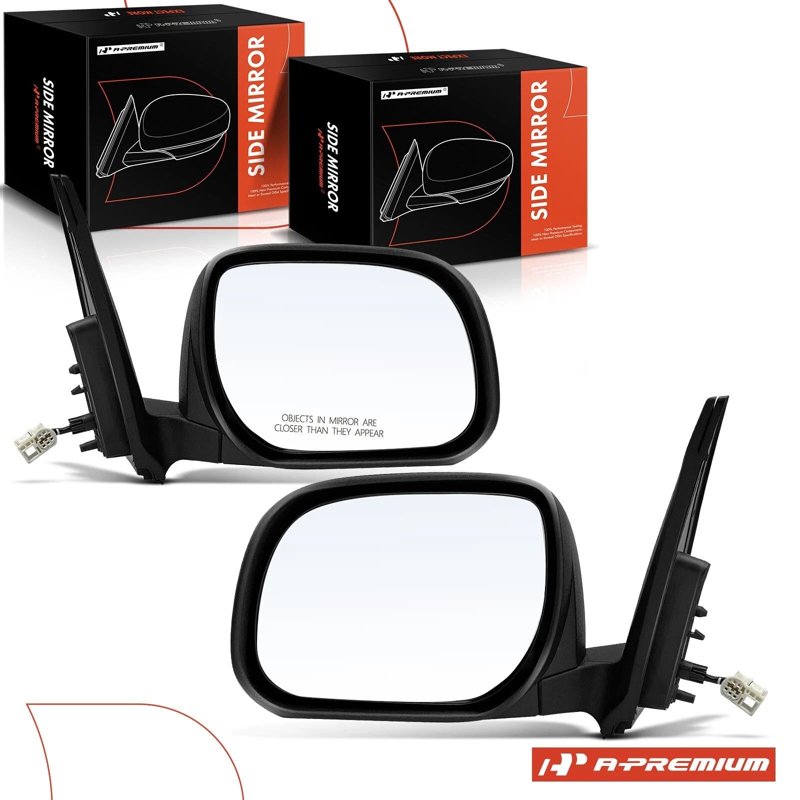 Power Mirror for Toyota RAV4 (2006–2008) 2.4L 3.5L Manual Folding