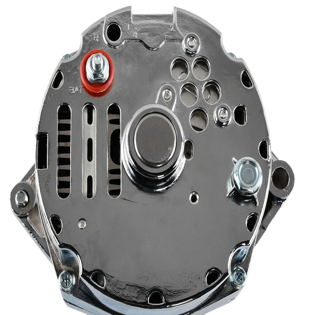 120 AMP Aluminum Alternator for GM SBC BBC Chevy 327 350 396 427 454 (1 or 3 Wire)
