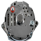 120 AMP Aluminum Alternator for GM SBC BBC Chevy 327 350 396 427 454 (1 or 3 Wire)