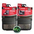 Set of 4 Mud Flap Guards for Ram Heavy Duty - Stainless Steel