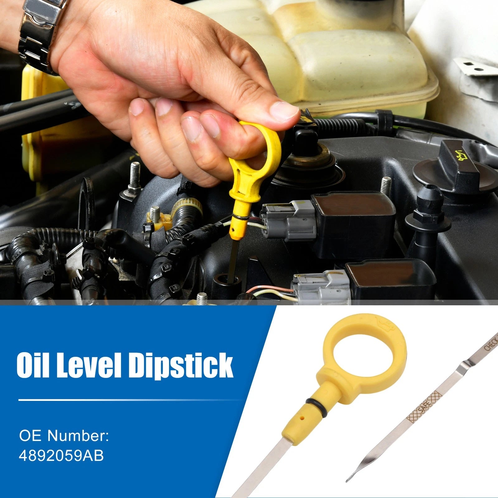 Engine Oil Level Indicator Dipstick for Dodge Avenger (2008–2010) 2.7L