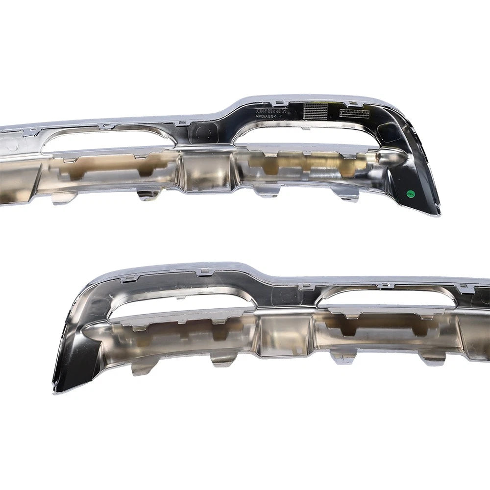 Front Bumper Lower Panel Skid Plate Molding Chrome for Mercedes GLB 250 (2020–2023)