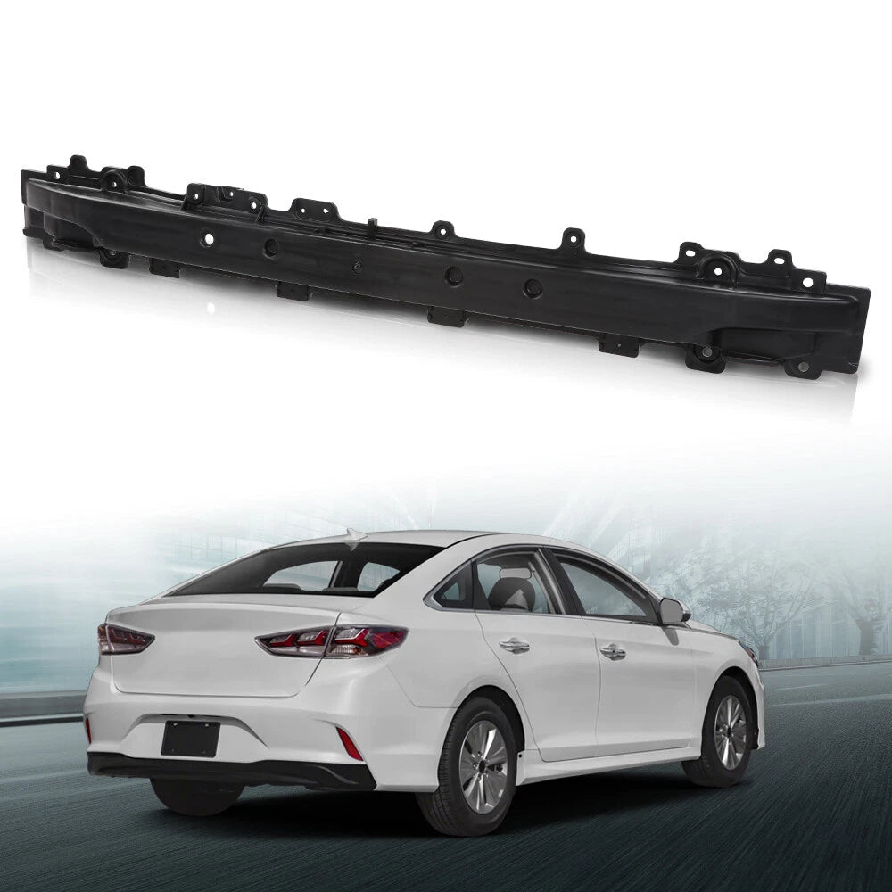 Rear Bumper Reinforcement Bar for Hyundai Sonata (2018–2019) Black