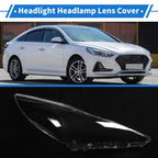 1 Pcs Headlight Lens Cover for Hyundai Sonata (2011–2014) PC Clear
