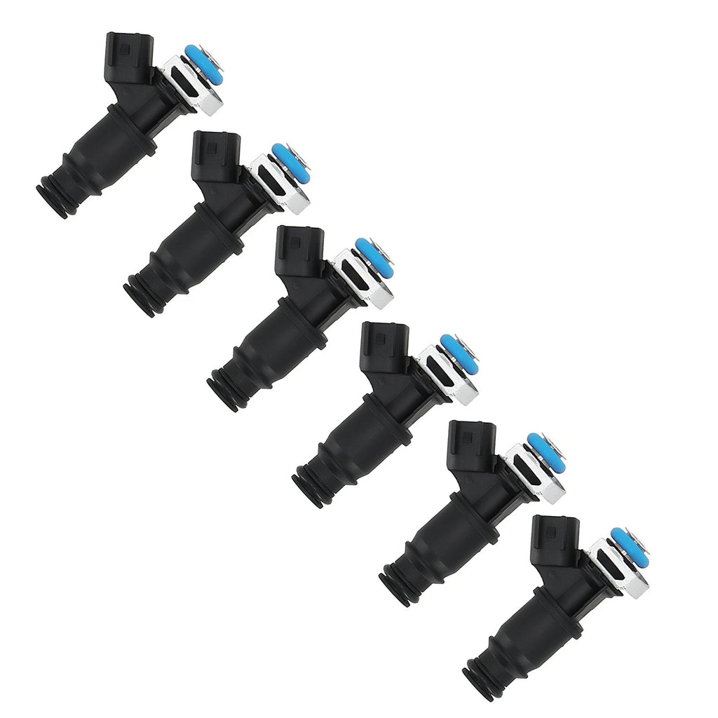 Fuel Injector Set of 6 for Buick LaCrosse V6 3.8L (2005–2009) 12576414 FJ10575