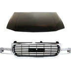 Hood Front Panel for GMC Yukon XL 1500 2500 Sierra (2001–2002)