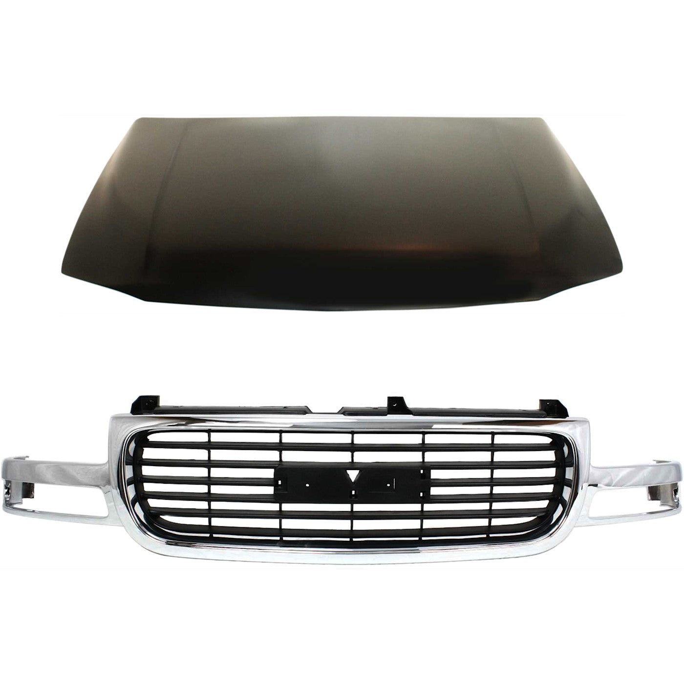 Hood Front Panel for GMC Yukon XL 1500 2500 Sierra (2001–2002)
