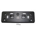 Replacement Polypropylene Front License Plate Bracket For 2018-2021 Lexus NX300