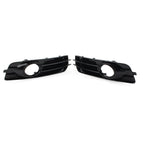 1 Pair Front Bumper Fog Light Grille Cover for Audi A3 8P (2009–2012)