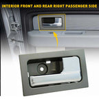 Chrome Interior Door Handle for Ford F150 (2009â2014)