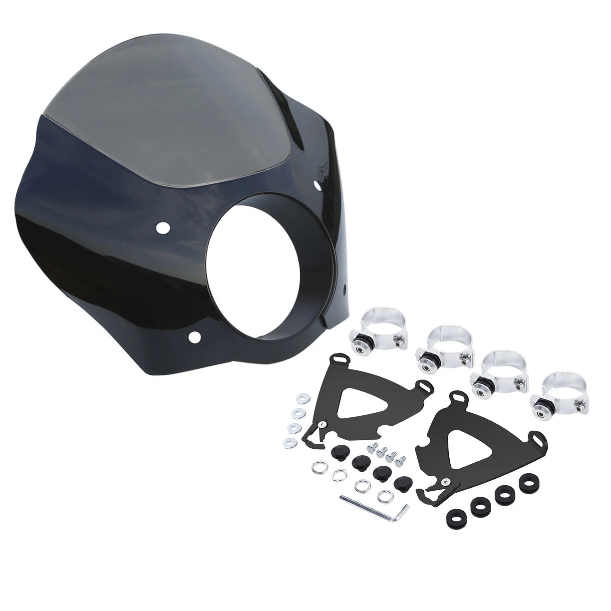 Headlight Fairing for Harley Dyna Super Glide Low Rider (49mm Trigger Mount)