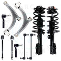 Set of 10 Front Strut Assembly & Sway Bar Control Arm for Chevrolet Malibu (2006–2012)