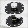 12 Gallon Top-Feed Polished Aluminum Fuel Cell Tank for Race Drift Vehicles