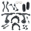 Set of 16 Front Lower Control Arm Ball Joints Tie Rods for Acura TL (2004–2006)