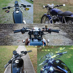 Chrome 1" Handlebar Z-Bar for Suzuki Intruder VS1400 1500 750 VL800 (1993–2004)