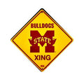 Metal Sign for Mississippi State University Bulldogs (12")