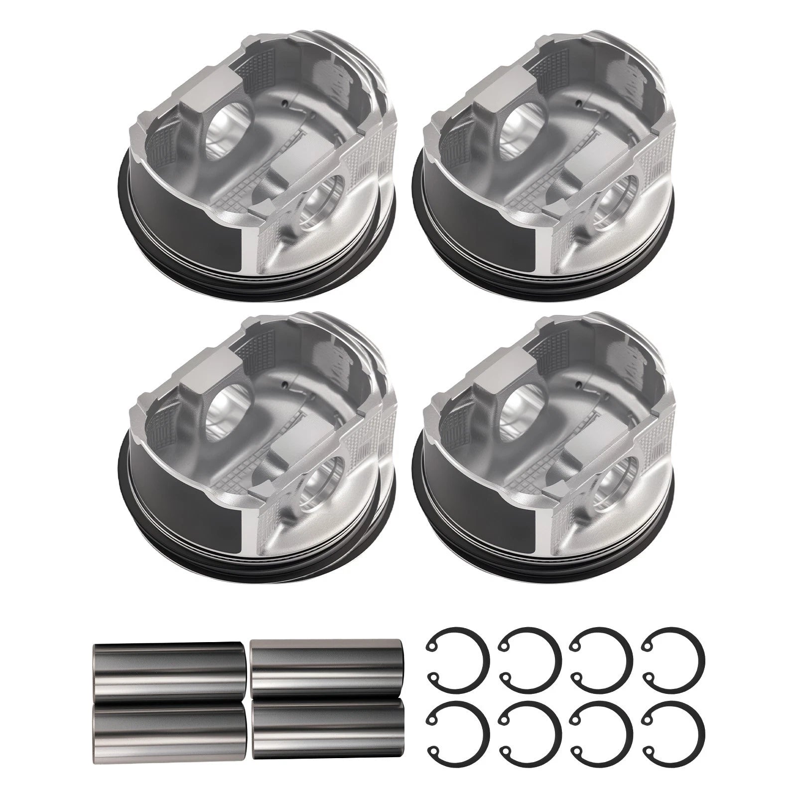 92mm Pistons w/ Rings for Subaru Impreza 2.0L DOHC Turbo EJ20 (2002–2005) 12006AC350