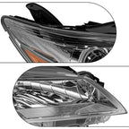Set of 2 Headlight Assemblies for Toyota Camry (2015–2017)