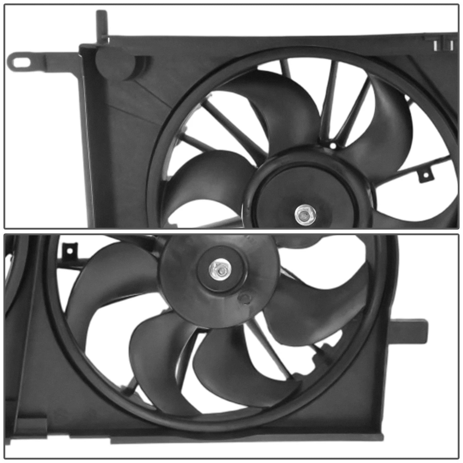 Single Cooling Radiator Fan Assembly for Venture Rendezvous Aztek Montana (2001–2007)