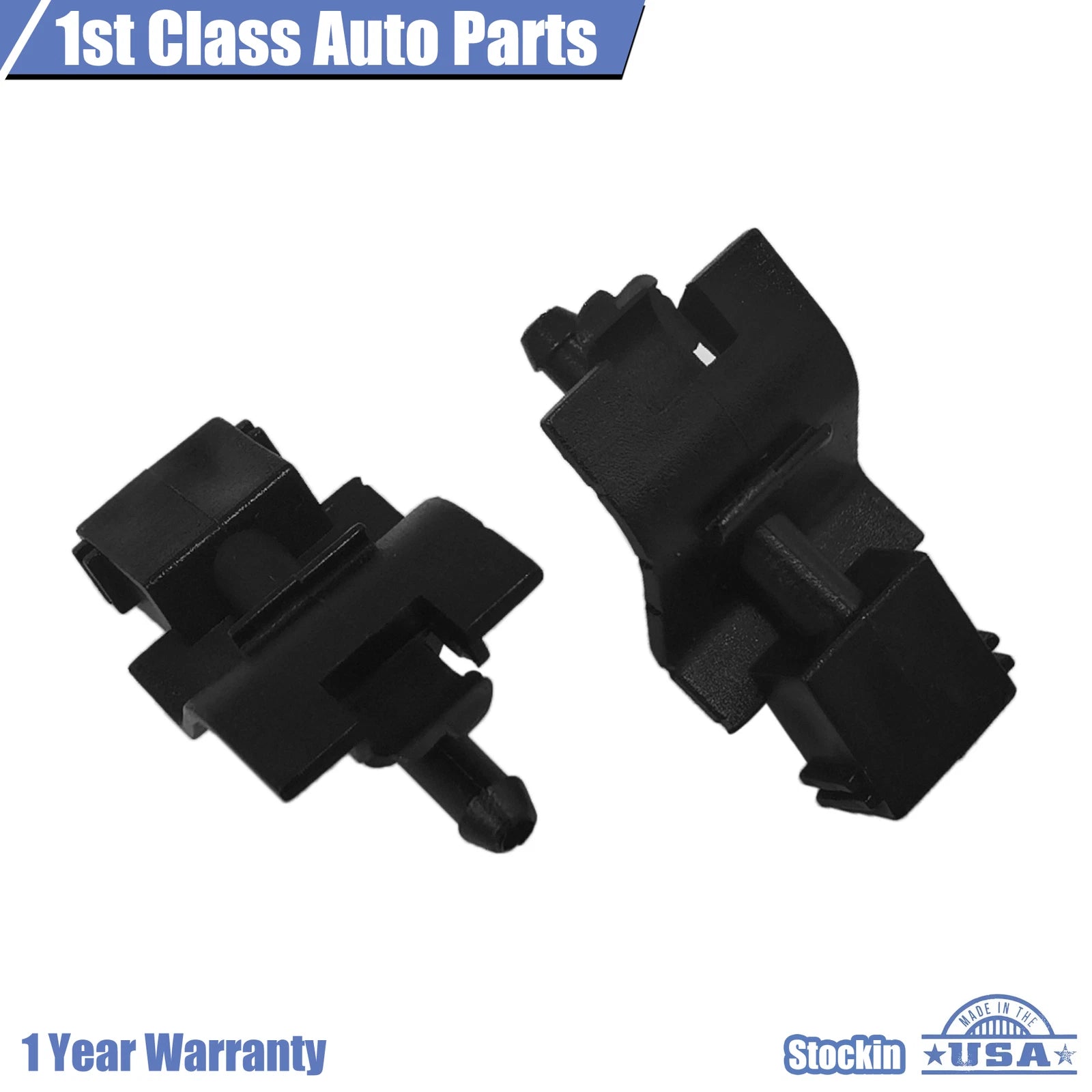 2X Windshield Washer Nozzles for Toyota 4Runner, Corolla, Lexus GX460, Scion