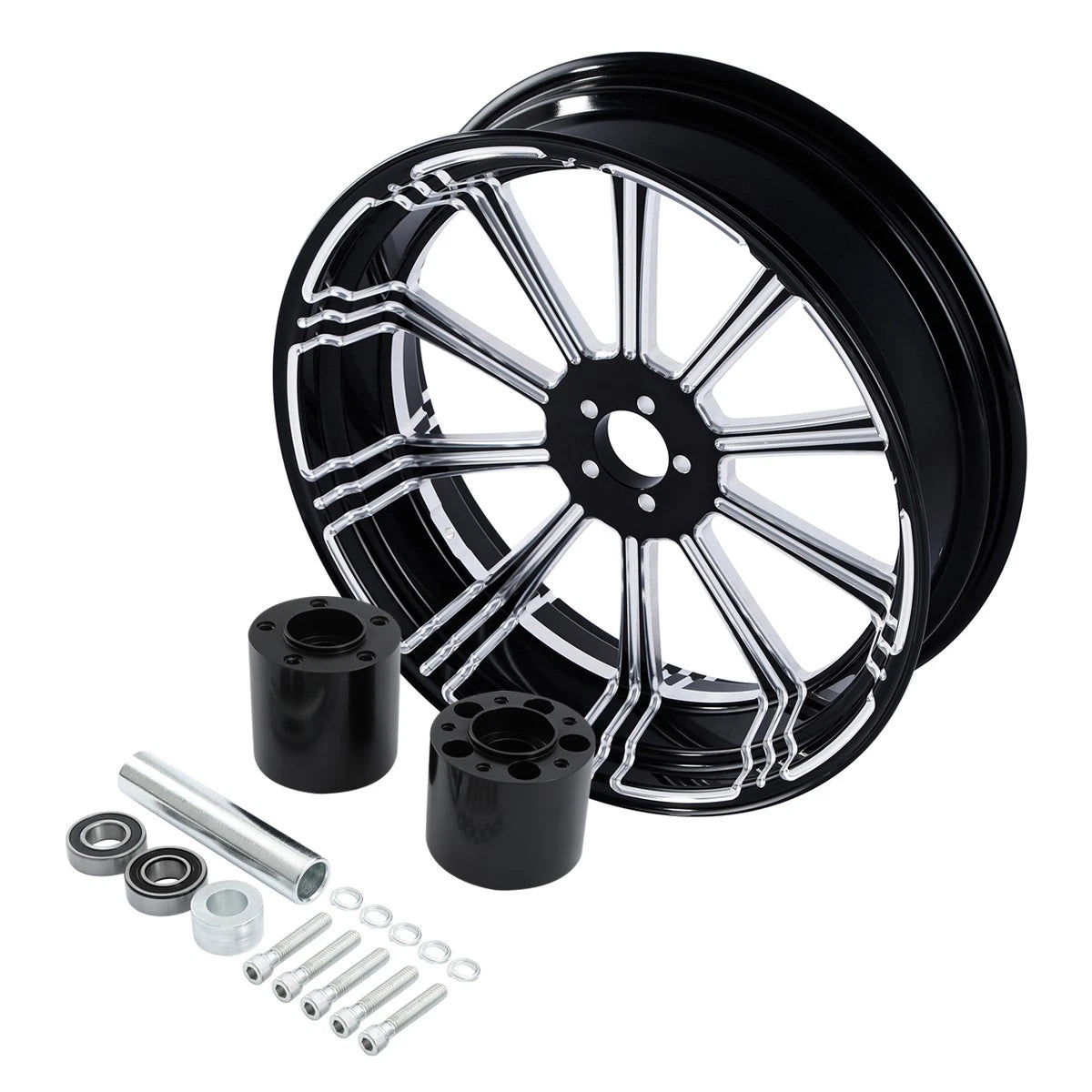 18"x5.5" Rear Wheel Rim & Hub for Harley Touring Road Electra Glide (1997–2008)