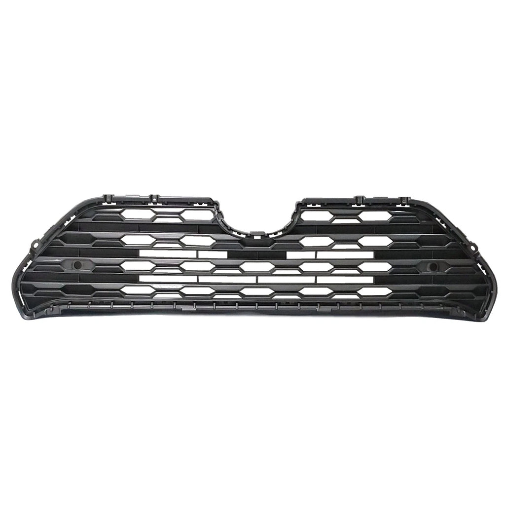 Replacement Gray Gloss Polypropylene Front Grille For 2019-2021 Toyota RAV4