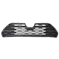 Replacement Gray Gloss Polypropylene Front Grille For 2019-2021 Toyota RAV4