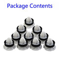 10Pcs Door Trim Panel Mounting Clips for Renault (7703077476)