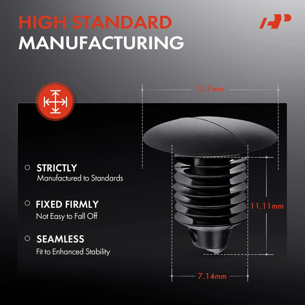 30x Nylon Radiator Baffle Retainer Clip for Buick Cadillac CTS (2003–2019)