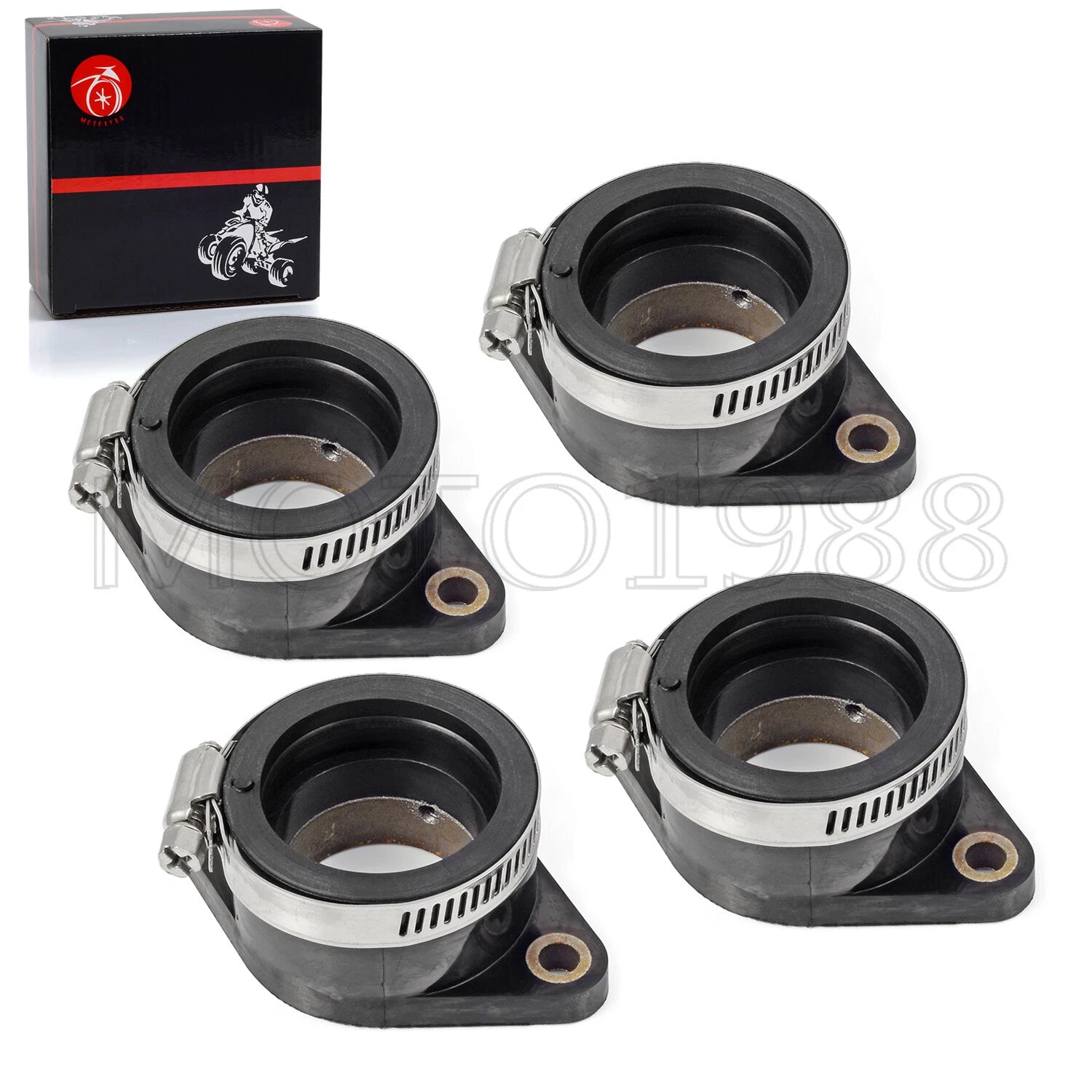 Carb Intake Manifold Boot Set for Suzuki GS850 GS850G GS850GL (1980–1983)