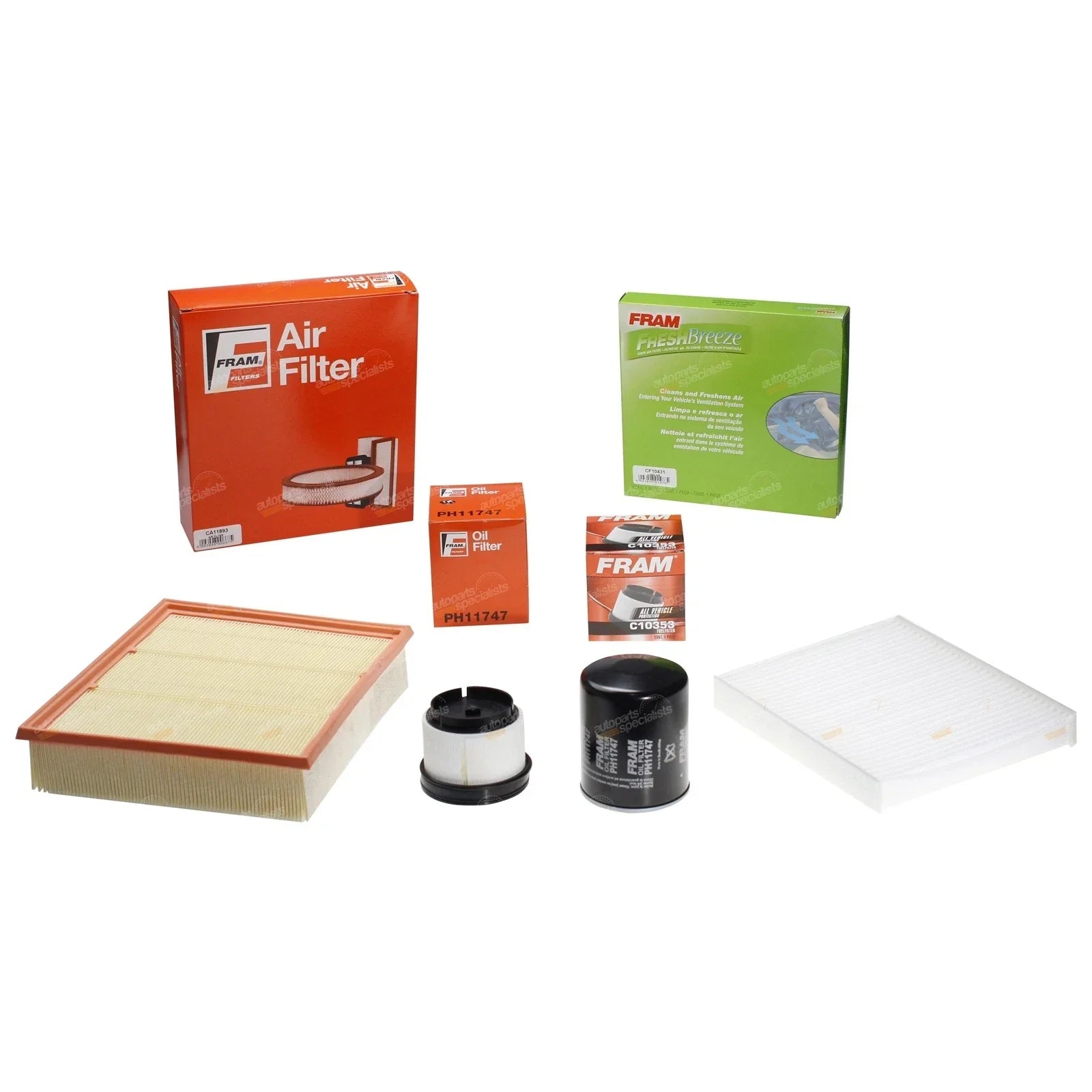 Filter Service Kit for Isuzu D-Max 3.0L Diesel (2012-2019)