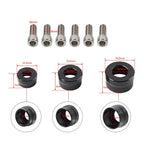 66X Engine Bolt Topper Caps Red for Harley Touring Road Street Glide (2009-2023)