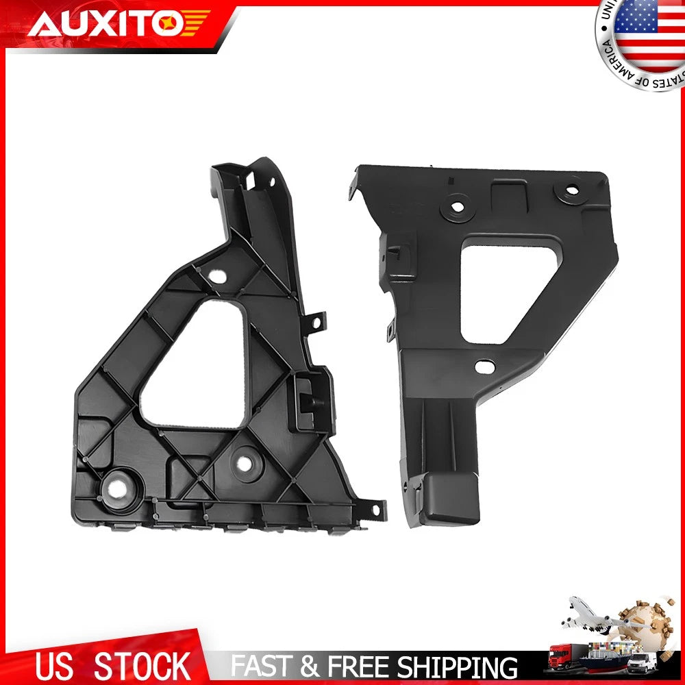 Set of 2 Front Bumper Brackets for Audi A6 Quattro Avant (2006–2011)