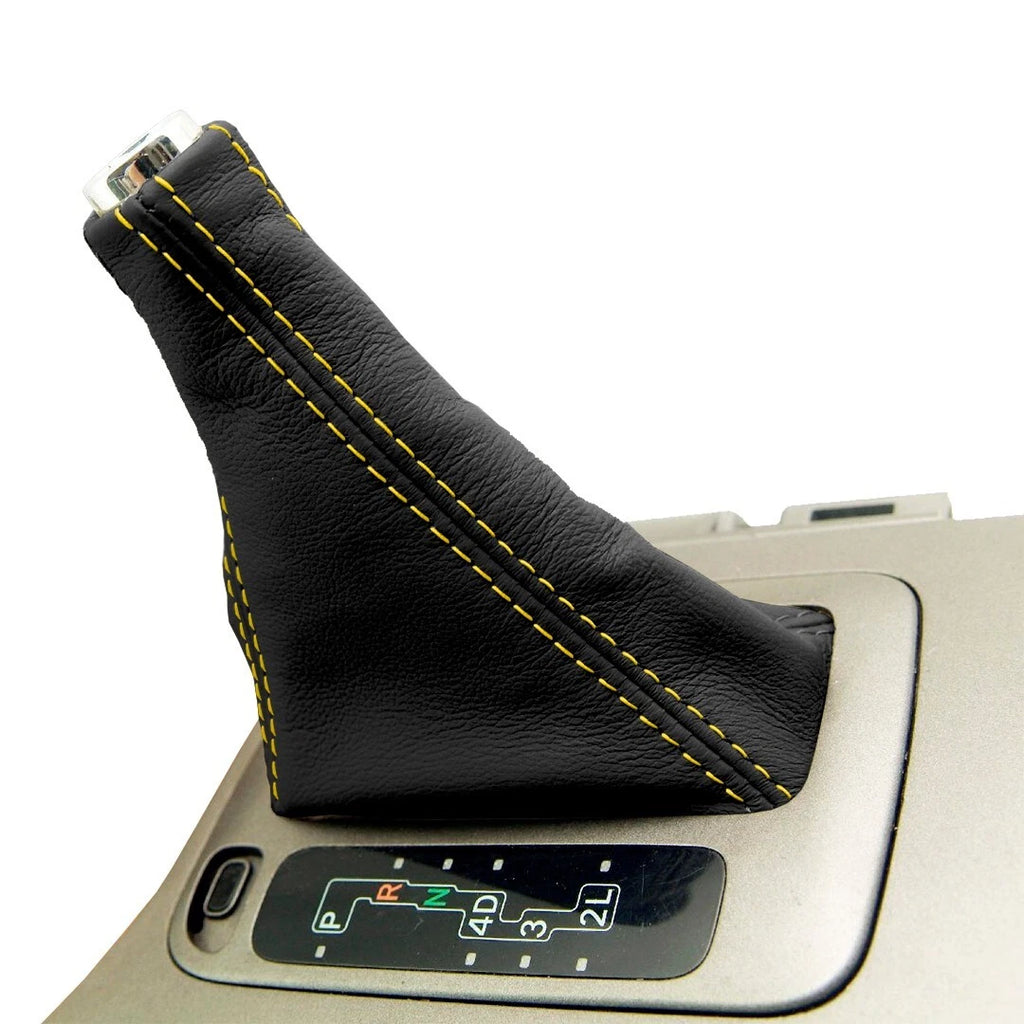Automatic Shift Boot for Lexus GX470 (2003–2009) Yellow Stitch