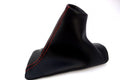 Emergency Brake Boot for Volvo S60 (2005–2008) Red Stitch Leather Synthetic