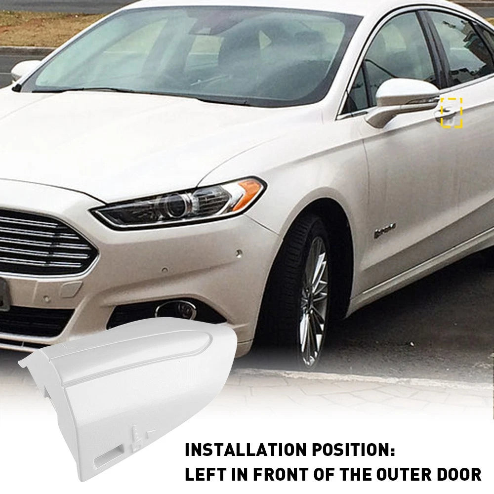 Front Left Door Handle Key Cap Cover Bezel for Ford Fusion Edge (2015–2020)