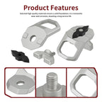 2Pcs Lock & Ride MAX D-Rings for Polaris Ranger XD 1500/Crew XD 1500 (2024–2025)