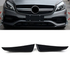Front Bumper Lip Splitter Trim for Mercedes Benz A Class W176 (2016–2018)