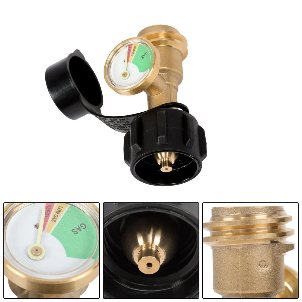 Set of 4 Propane Tank Gauges for BBQ (Universal QCC1)