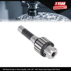 Heavy Duty Keyed Drill Chuck for R8 Shank (1/8"-5/8")