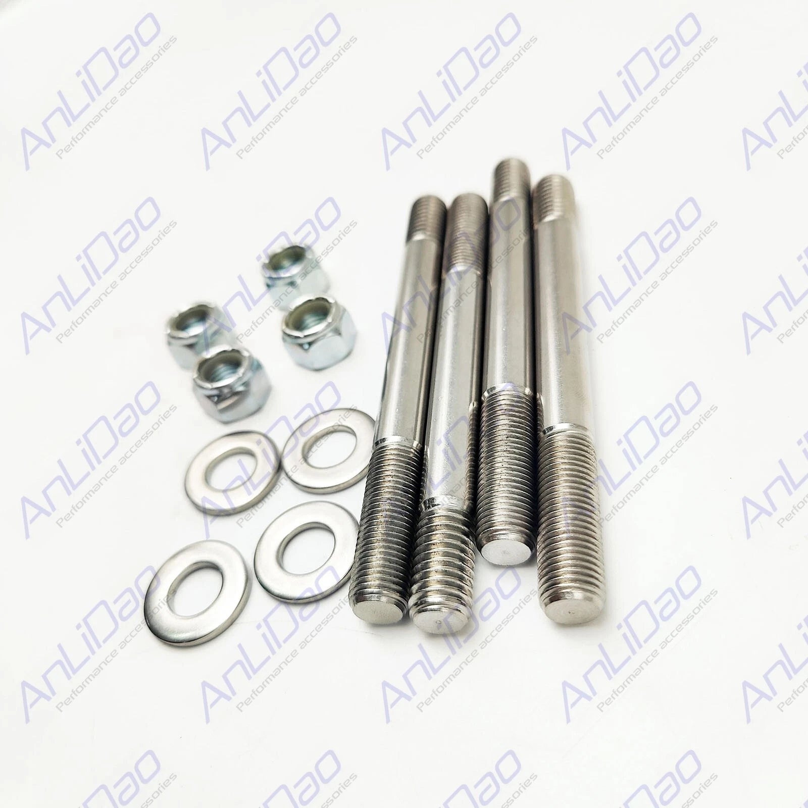 Set of 4 Gimbal Housing Studs for Mercruiser Alpha 1 Gen II-MC1-Bravo 1-3 (16-866652)