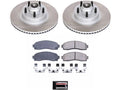 Front Brake Pad and Rotor Kit for Mazda B3000 4WD (2005) BM883MW