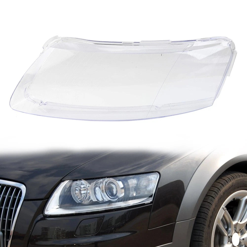 1Pcs Headlight Cover for Audi A6 C6 (2006–2011)