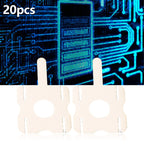20pcs U-Shaped Nickel Sheets for 4S Battery Pack