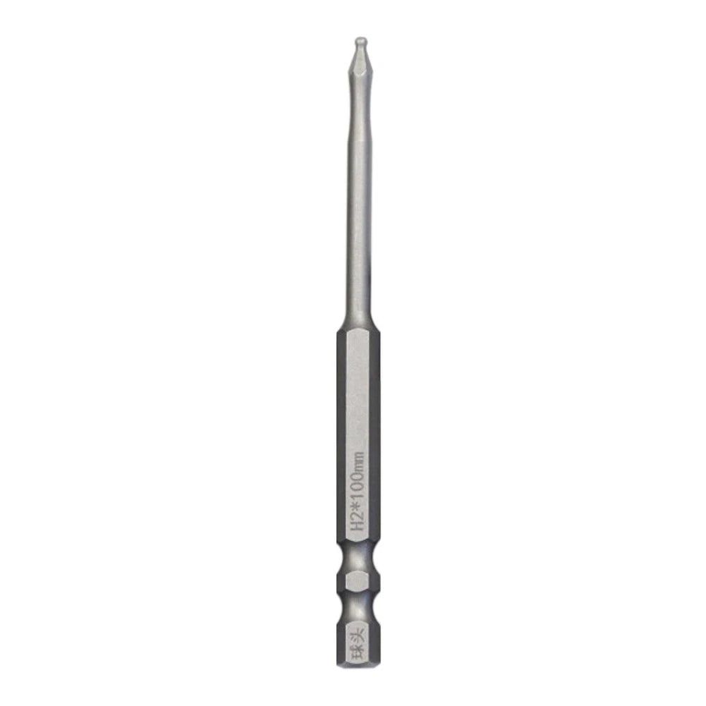 1pc Magnetic Ball End Hex Screwdriver Bit for Metric Hex (100mm)