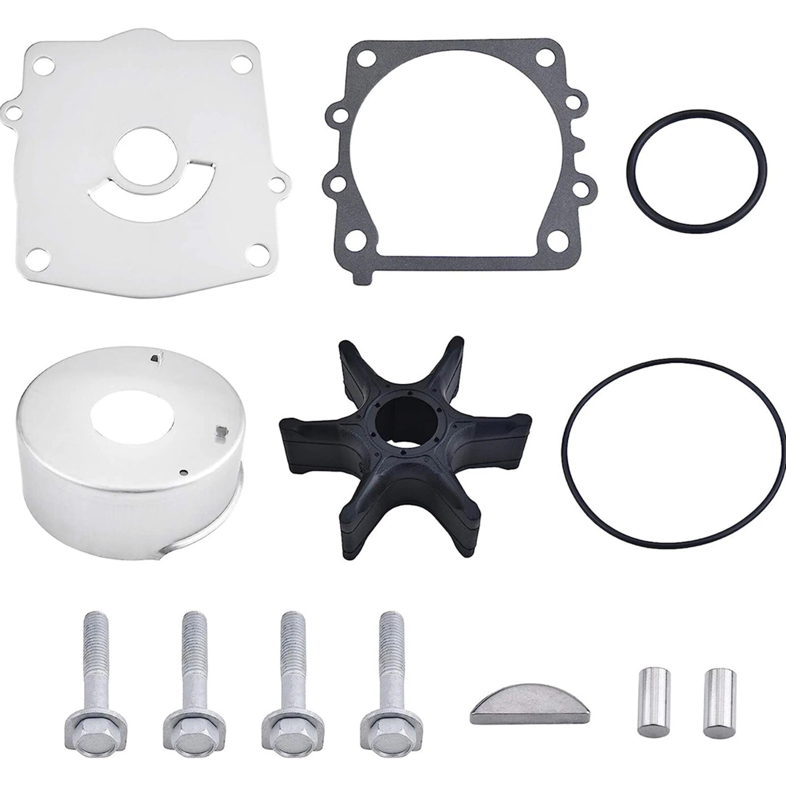 Outboard Water Pump Kit for Yamaha F150/F200/F225 (2004–2019) 61A-W0078-A3-00 61A-W0078-A4